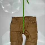 Carhartt Carpenter Pants - 38W 28L Brown Cotton