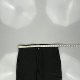 Wrangler Cargo Trousers - 34W 30L Black Cotton