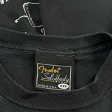 Single Stitch Telecaster Fender Graphic T-Shirt - 2XL Black Cotton