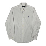 Ralph Lauren Shirt - Medium White Cotton