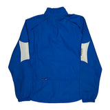 Nike Track Jacket - Large Blue Polyester