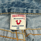 True Religion Jeans - 29W UK 8 Light Wash Cotton