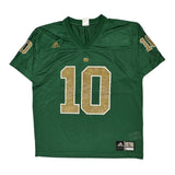 Age 14-16 Adidas Football Football Jersey - Large Gold Polyester