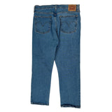501 Levis Jeans - 32W 27L Blue Cotton