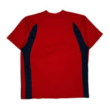 Nike T-Shirt - XL Navy Polyester