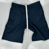 Dickies Cargo Shorts - 35″ Waist Navy Cotton