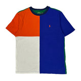 Age 14-16 Polo By Ralph Lauren Polo Shirt - Large Multicoloured Cotton
