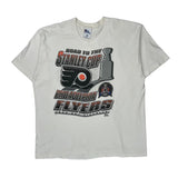 Philadelphia Flyers Pro Player Graphic T-Shirt - XL White Cotton