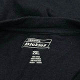 Dickies T-Shirt - 2XL Blue Cotton