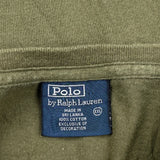 Polo By Ralph Lauren T-Shirt - 2XL Green Cotton
