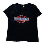 Harley Davidson T-Shirt - Large Black Cotton
