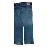Levis 517 Boot Cut Jeans - 37W 30L Blue Denim