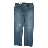 Carhartt Jeans - 35W 34L Blue Cotton Blend