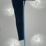 True Religion Skinny Fit Jeans - 30W UK 8 Dark Wash Cotton Blend