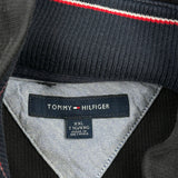 Tommy Hilfiger 1/4 Zip - 2XL Black Cotton
