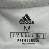 D.C. United Adidas Football Shirt - Medium Grey Polyester