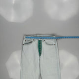Levis Contrast Stitch Jeans - 28W UK 8 Light Wash Denim