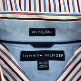 Tommy Hilfiger Striped Shirt - 2XL Multicoloured Cotton