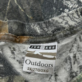 Jerzees Camo Long Sleeve T-Shirt - 2XL Camo Cotton