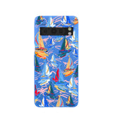 Electric Blue Dockside Dreams Google Pixel 8 Pro Case