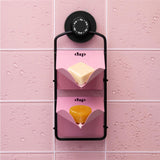 Shower Rack with Pink and Pink Stands