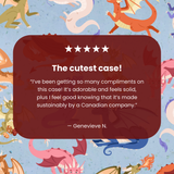 Powder Blue Dragon Cuties iPhone 15 Pro Case