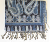 Elegant Handwoven Pashmina Shawl with Paisley Design – Soft, Elegant and Lightweight Wrap