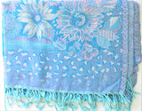 Elegant Handwoven Pashmina Shawl with Paisley Design – Soft, Elegant and Lightweight Wrap