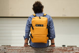 Sports Vegan Duffle Bag yellow - Made with ocean plastic