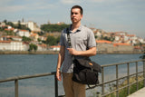 Versa Cork Messenger bag - black