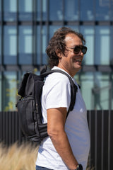 Xclusive Laptop Vegan Backpack black