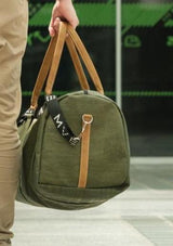 Xcape Vegan Leather Duffle Bag green