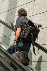 Xplorer Vegan Backpack for travel black