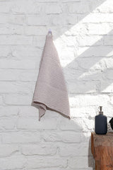 Waffle linen kitchen towel