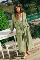 Women’s Waffle Bathrobe