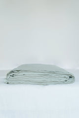 Linen sheets set in Sage Green