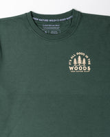Good in the Woods Unisex Crewneck Sweatshirt | Heather Forest