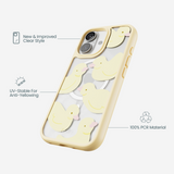 Clear Ducks iPhone 17 Case With Sunbeam Ridge (MagSafe included)