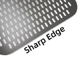 Anygleam Pizza Shovel 35 cm x 116cm Dark Grey for Perforated Peel with Metal Handle Oven Turning Baking Accessory