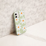 Sage Green Daisy iPhone 13 Pro Case