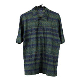 Vintage blue Unbranded Polo Shirt - mens xx-large