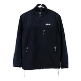 Vintage navy Fila Fleece Jacket - mens small