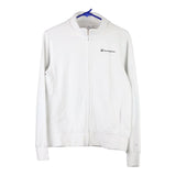 Vintage white Champion Track Jacket - womens large