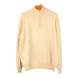 Vintage light wash Coveri 1/4 Zip - mens x-large