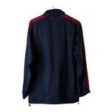Vintage navy Old Time Sports Track Jacket - mens small