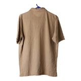 Vintage beige Fila Polo Shirt - mens medium