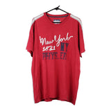 Vintage red Champion T-Shirt - mens x-large