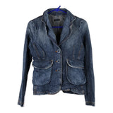 Vintage blue Unbranded Denim Jacket - womens small
