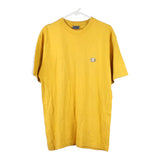 Vintage yellow Champion T-Shirt - mens x-large