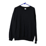 Vintage black Gildan Sweatshirt - mens large